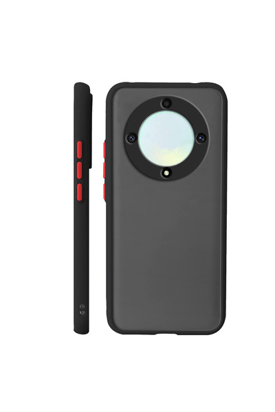 Microcase Honor X9B 5G London Serisi Darbeye Dayanıklı Kılıf - Siyah AL3415