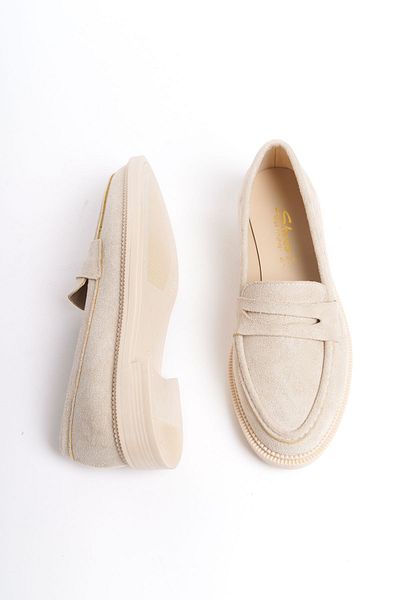 Shoesers Απλό και κομψό γυναικείο μοκασίνι - Stradi Strappy