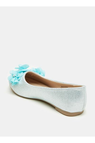 Flora Bella by Shoexpress Floral Accented Slip-On Ballerina Shoes