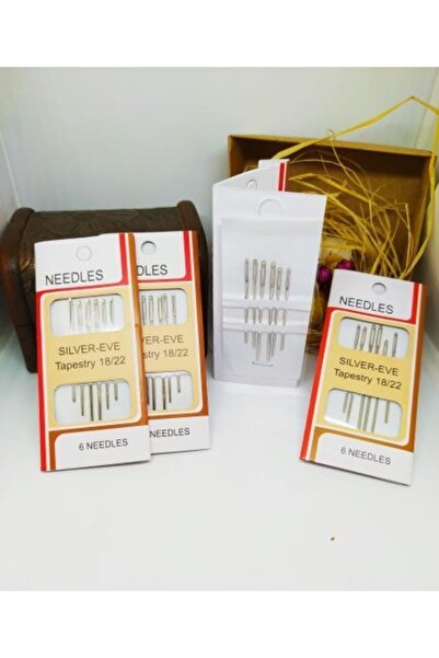 Zedhobi Etamin Iğne Seti 6lı Etamin Yapımı Için