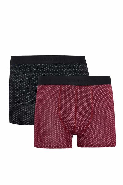 Tudors Ανδρικά Boxers - 2 Pack Βαμβακερό και Lycra ελαστικό ύφασμα