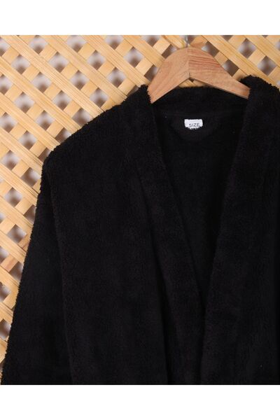 brntekstil Welsoft Kimono Plush Fleece Unisex Dressing Gown