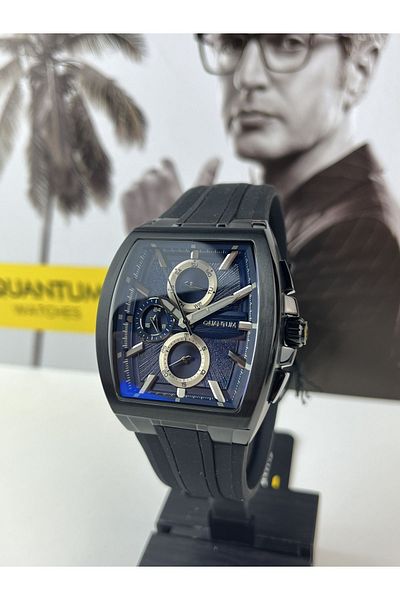 Quantum MEN'S CORNERED WRISTWATCH 10 ATM WATERPROOF