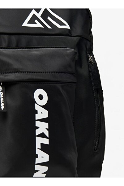 Oaklan by Shoexpress Logo Printed Backpack with Adjustable Strap - 42X30X16 cm