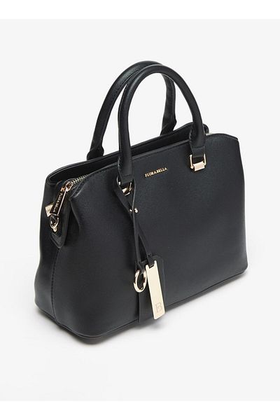 Flora Bella by Shoexpress Flora Bella Textured Tote Bag with Double Handle and Zip Closure