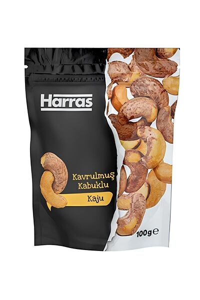 Harras Kavrulmuş Kabuklu Kaju 100 gr x 4 Adet