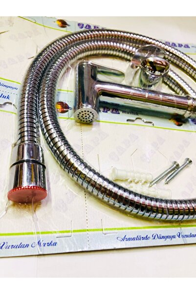 ÇAPA Pirinç Tabancalı Taharetmatik (ts En 200) Çelik Spiral Hortum