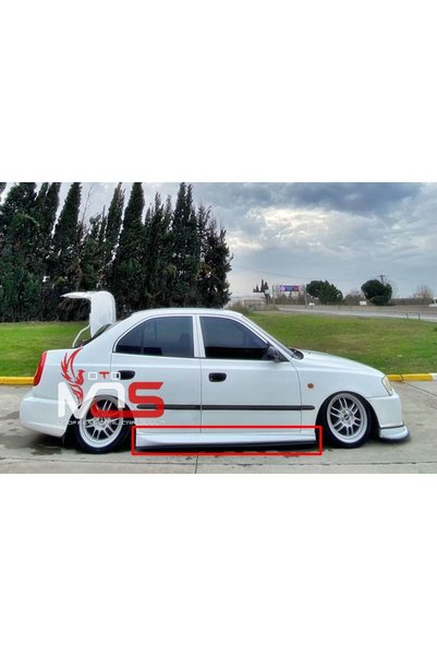 HYUNDAİ ACCENT ADMİRE AERO MARŞPİYEL SAĞ SOL TAKIM FİBERGLASS BOYASIZ