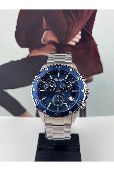 Quantum 10 Atm Waterproof Steel Sports Wristwatch - Dial Detail, 2 Years Warranty