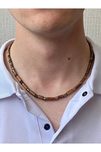 etniko Özel Tasarım El Yapımı Erkek Kolye