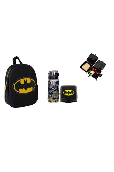 Batman 3 Piece Kindergarten Bag Set