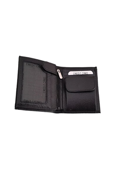 Hanzade Lüks Deri Kartlıklı Ve Bozuk Para Bölmeli Erkek Cüzdanı