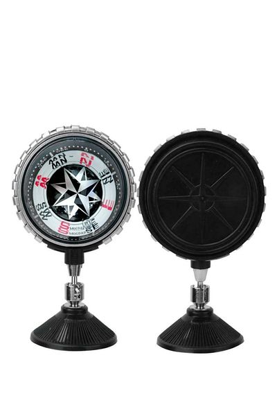 Carub White Color Compass Nostalgia - 10 Pieces with Suction Cups and Large Lights