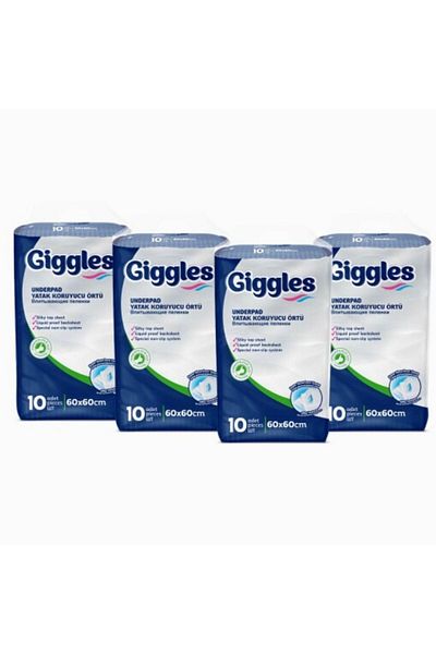 giggles 60x60 Mattress Protector Cover 40 Pieces