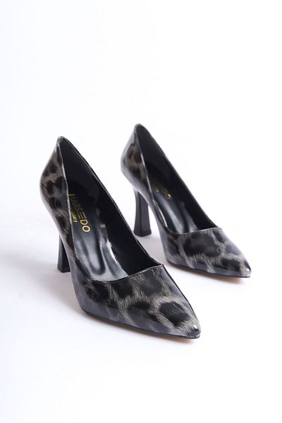 MARSEDO Stiletto negru - Pantofi de damă cu toc subțire și vârf ascuțit Nicoleta