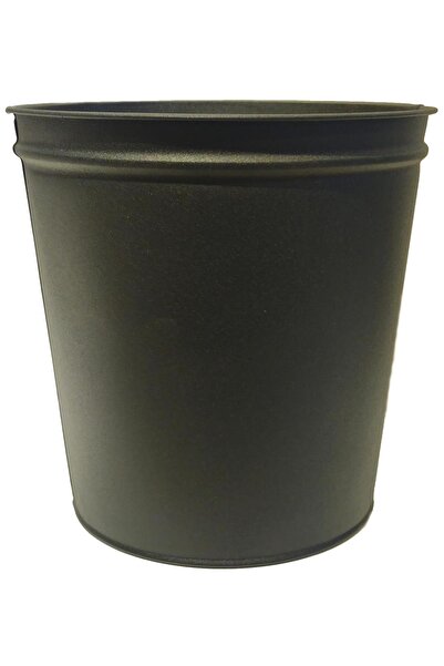 REYKA HİJYEN 10 Lt Deliksiz Masa Altı Çöp Kovası Siyah Renk Ofis Kova