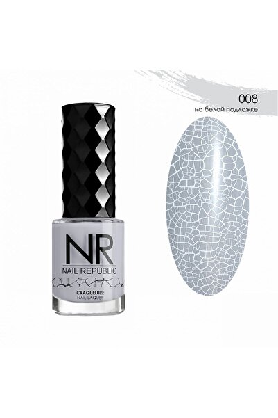 Nail Republic Nrcraq8 Nr Craquelure 08, Çatlayan Oje Nail Art Oje, (10 ML)