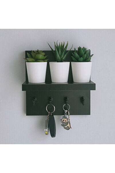 Eblo Home 20 Cm Siyah Antre Askılık Anahtarlık