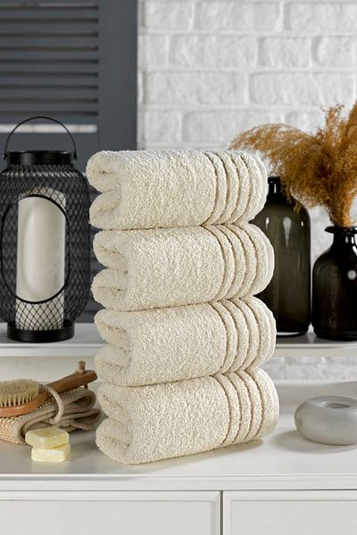 Casnack Diana Towel Set 4 Pieces 50x90cm