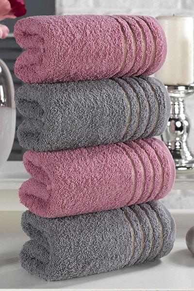 Casnack Diana Σετ Πετσέτες 4 τεμαχίων 800γρ. 50Χ90 εκ