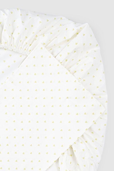 Little Gusto Lotus 90x190 cm - Organic Cotton Elastic Sheet and Pillowcase Set