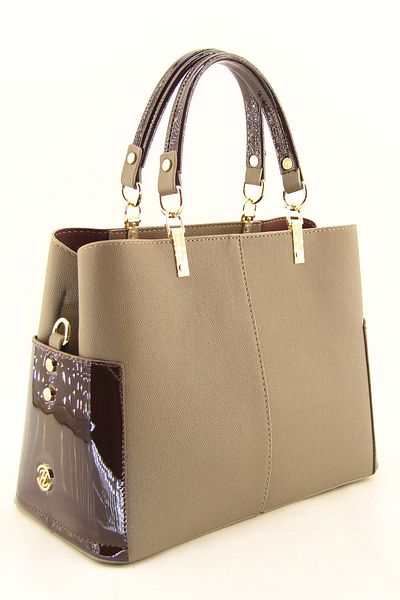 HNB Women's Mink Classic Lightweight Hand and Shoulder Bag with Pockets