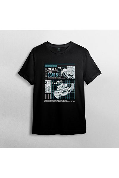 Pixxa Μπλουζάκι One Piece Crew Neck 100% βαμβακερό - 10