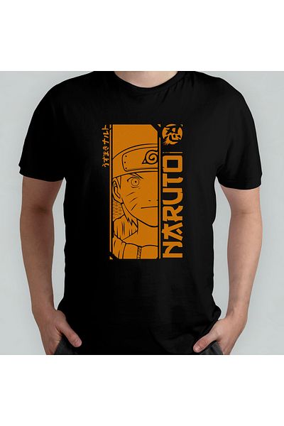 Pixxa Μοντέλο μπλουζάκι Naruto Crew Neck 100% βαμβακερό - 3
