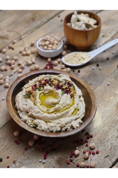 Mezzet Vegan Koruyucusuz 2000 gram Sade Humus