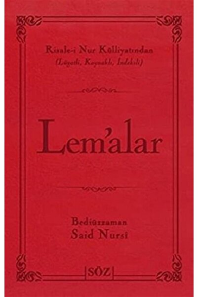 Söz Basım Yayın Lem’alar (Ciltli)