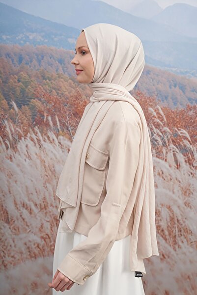 ARMANDA OLAY RUSTİK ПАМУКСУ ШАЛ - КАМІНЬ