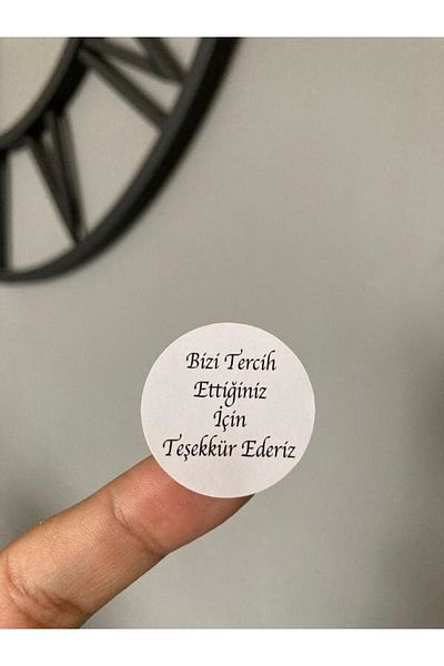 anka design Sticker - Thank You for Choosing Us - 60 Pieces - 3cm