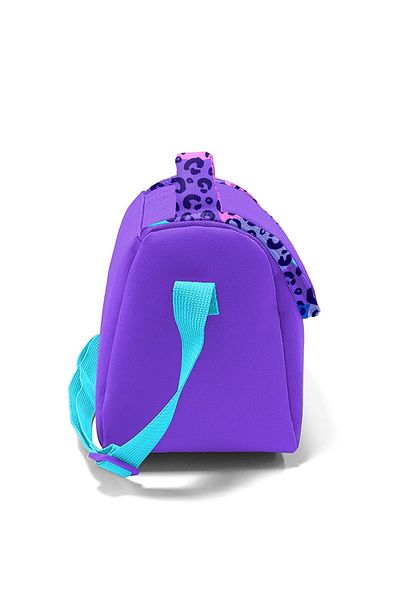 Coral High Purple Leopard Patterned Elementary Thermo Lunchbox