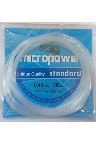 micropower Standard 100mt Beyaz Poşet Misina