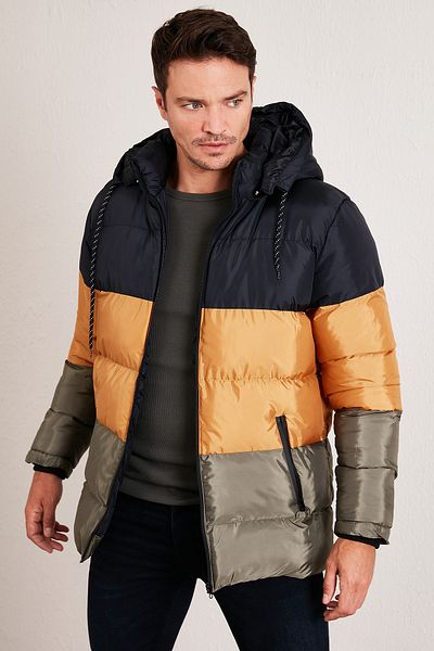 Buratti Slim Fit Detachable Hooded Puffer Coat 5761090