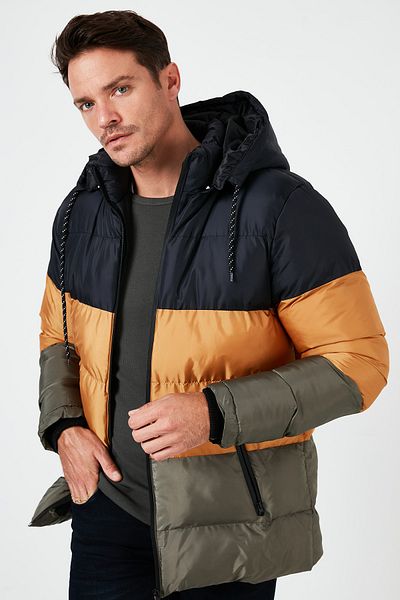 Buratti Slim Fit Detachable Hooded Puffer Coat 5761090
