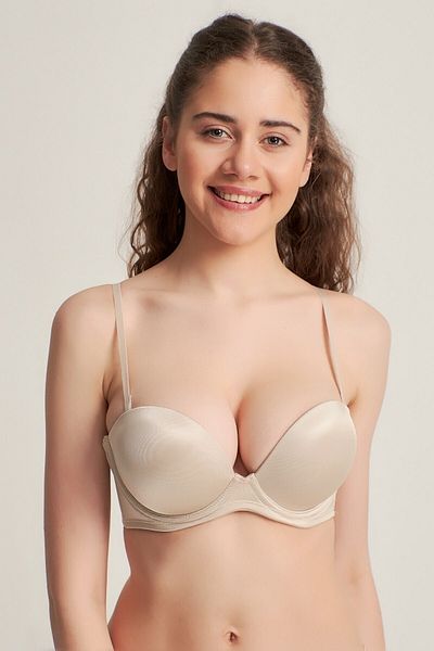 Pemilo Sutien de bază fără bretele pentru femei 7101316 Cappucino