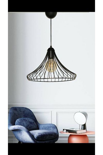 DEDE Single Helice Pendant Lamp Black