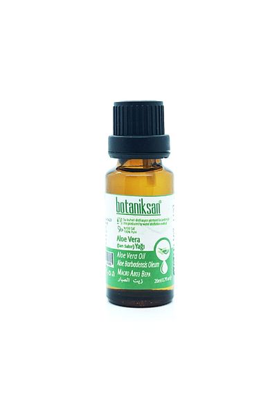 botaniksan Aloe Vera (Yellow Patience) 20ml Oil - Distillation, Pure, Natural and Additive-Free