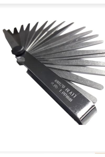 Genel Markalar Eth Blatt Sentil Filler Çakısı 0.05-1.0mm 100 Mm Boy Ve 20 Parça