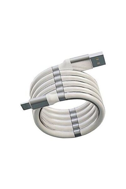 Genel Markalar Mıknatıslı Kendini Toplayan Hızlı Şarj Data Kablosu Micro Usb