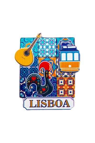 Vera Buzdolabı Magneti - Avrupa Şehirleri Lizbon