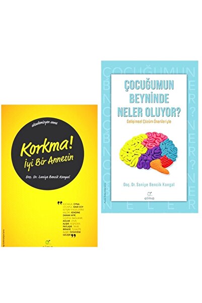 ELMA Yayınevi Akademisyen Anne 2 Kitap!!! Çoğumun Beyninde Neler Oluyor? Kork...