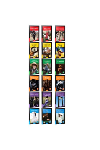 MK Publications English Reading Book Stage Mixed Set 15- 18 Books with QR Code Listening