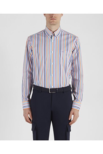 PAUL&SHARK Мъжка тъкана риза C.wCotton