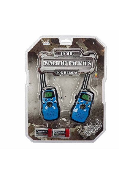 Genel Markalar Walkie Talkie Askeri Telsiz Seti – Mavi