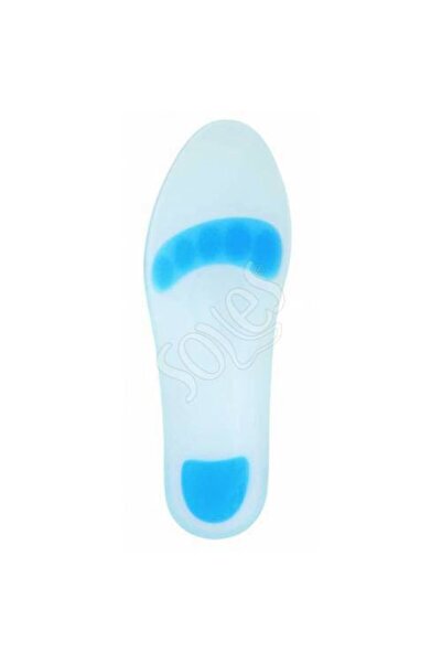 Soles Ortopedik Silikon Tabanlık Longitudinal Ark Takviyeli Destekli -