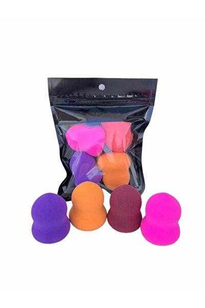 Roesıa Rose Cosmetics Mc Armut Model 4'lü Sünger Seti