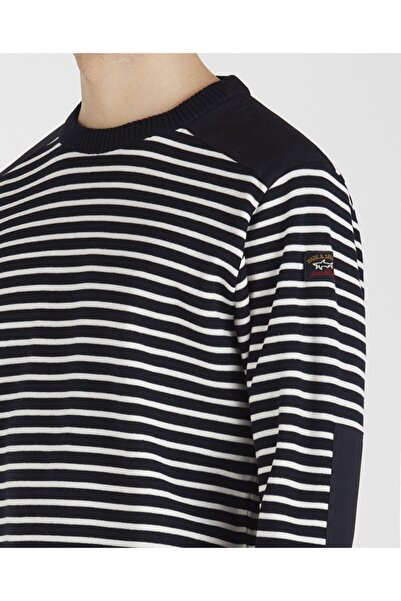 PAUL&SHARK Men's Knitted Roundneck C.W.Wool Sweater