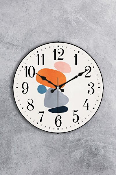 EMORES Διακοσμητικό ρολόι τοίχου 36 cm Real Bombe Glass Acar Seconds Silent M...